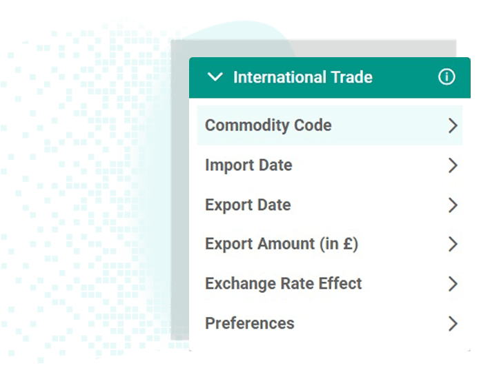 International Trade Search