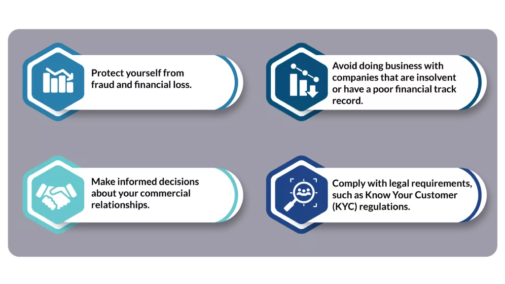 Benefits of company search