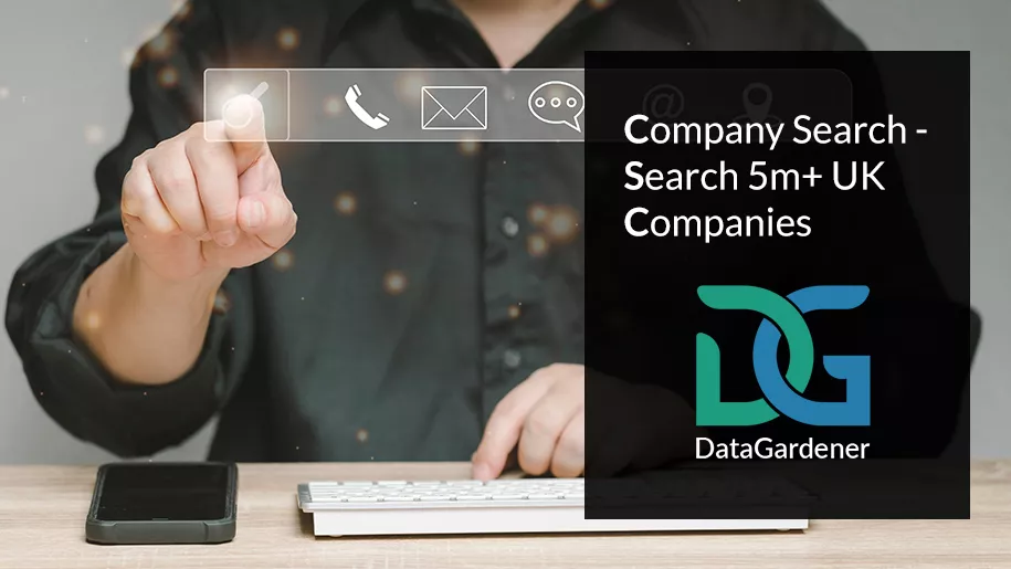 Company search database in the UK