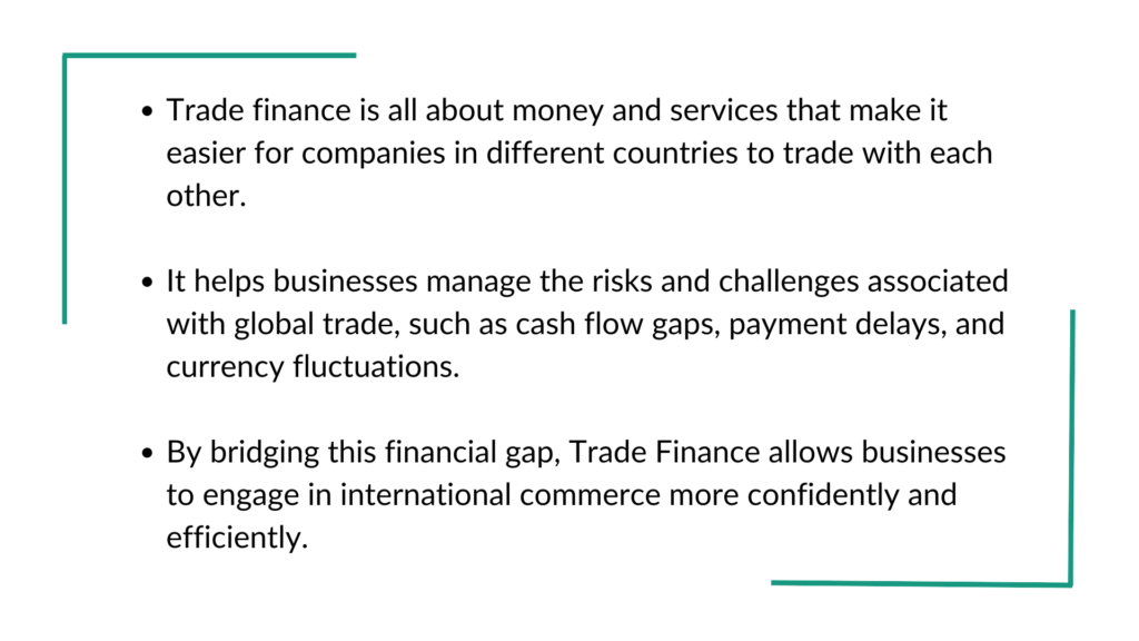 Trade finance - key takeways