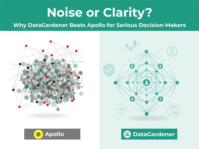 Why DataGardener Beats Apollo leads