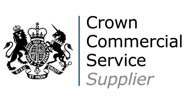 Crown Commercial Service supplier badge