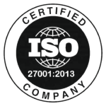 ISO/IEC 27001 certified badge