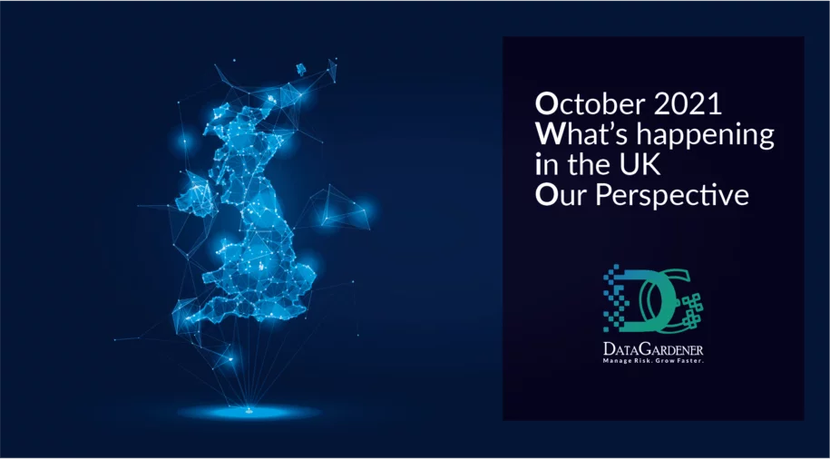 October 2021 What’s happening in the UK - DG Insights